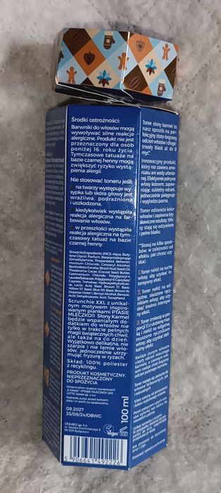 Toner do włosów słony karmel OnlyBio