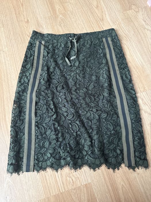 Luisa Cerano koronkowa spódniczka midi r.38