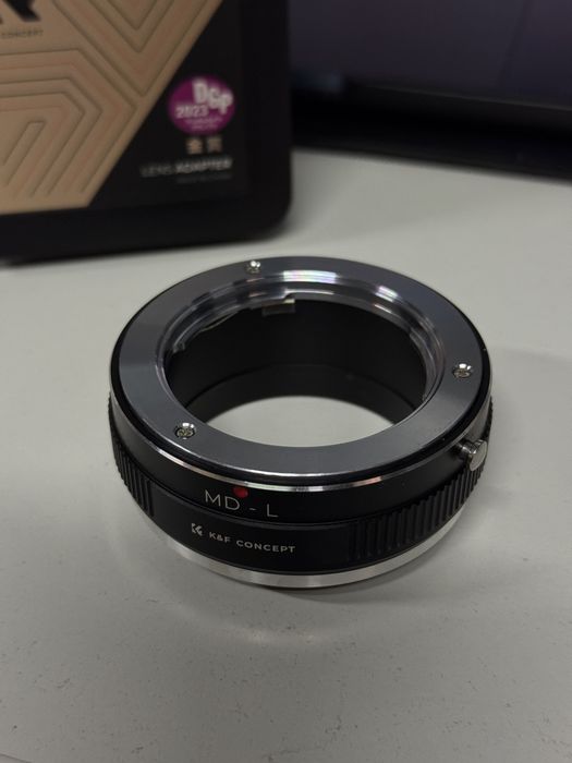 Перехідник Minolta MD - L ( Panasonic LUMIX L mount)