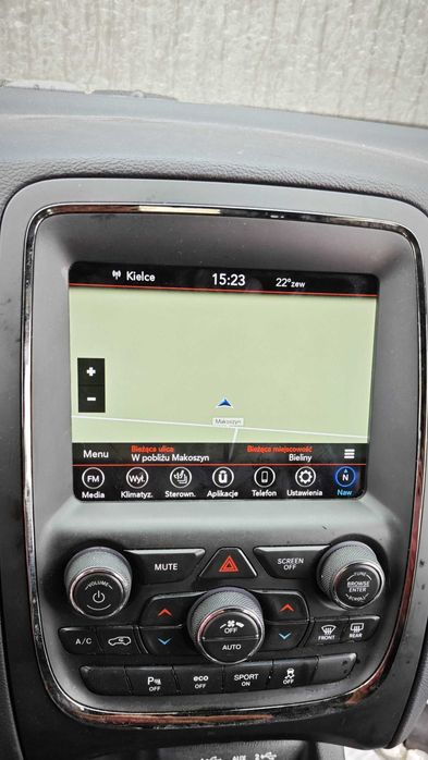 Dodge Durango konwersja lampy USA/EU zmiana