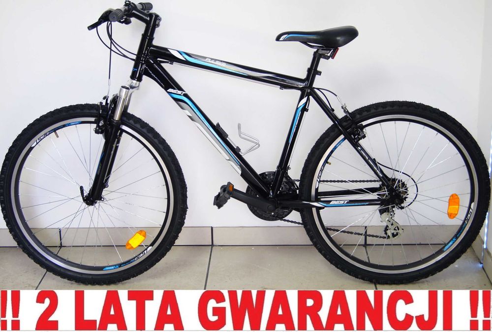 Rower górski KROSS BEST PULSER 26'. Osprzęt SHIMANO. NOWE opony.