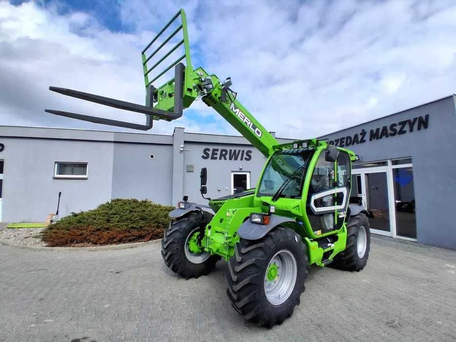 Wynajem ładowarki teleskopowej Merlo TF 42.7 – 180 zł netto/mtg
