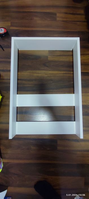 Przewijak biały 72x56 na  komodę + wkład przewijaka