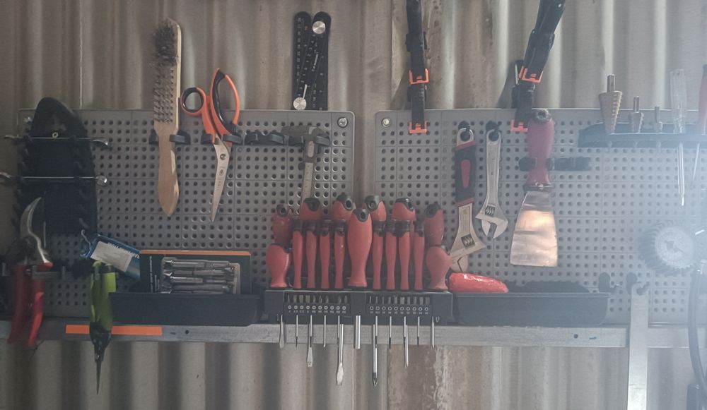 Painel para ferramentas