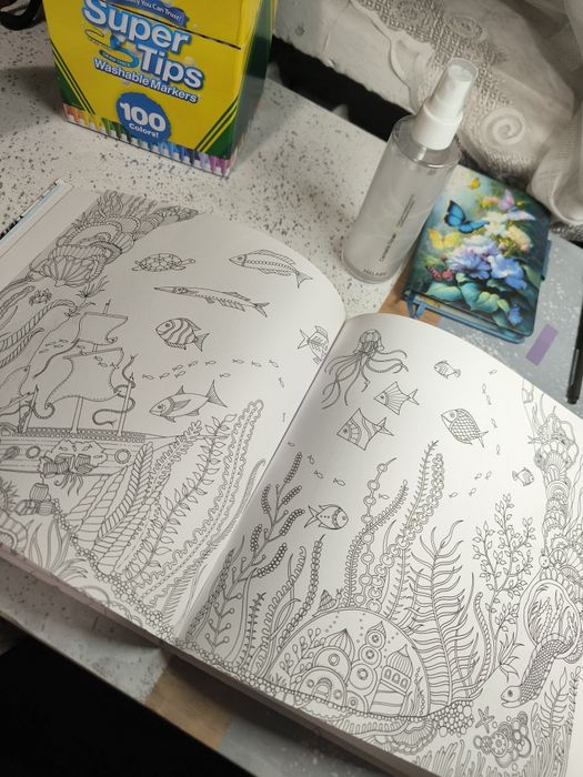 Розмальовки антистрес Новий рік, Джоанна басфорд Загублений океан