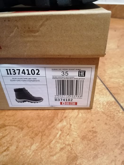 Buty zimowe dla chłopca