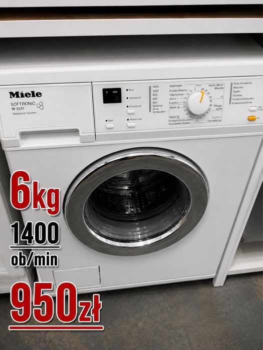 Pralka Miele z Niemiec Gwarancja