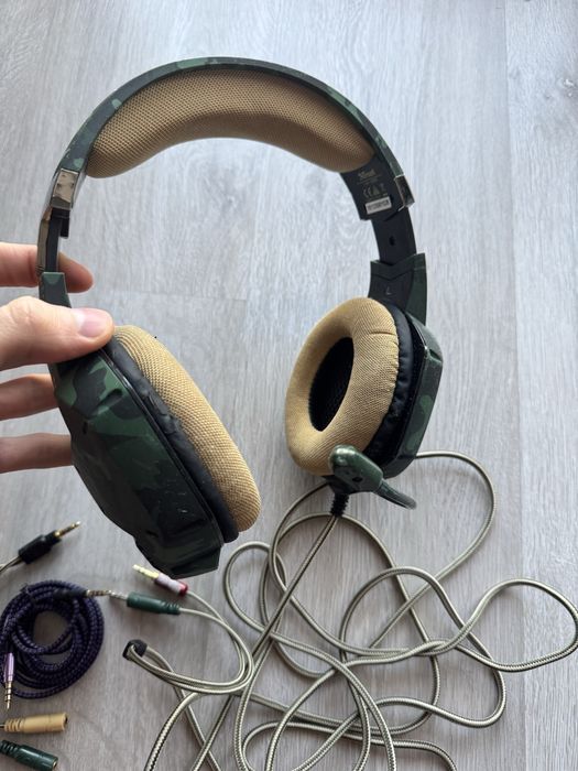 Ігрова гарнітура наушники Trust GXT 322C з мікрофоном, камуфляж