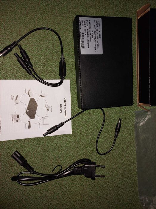 ДБЖ для роутера / UPS безперебійник на 10400 mAh DC1018P POE