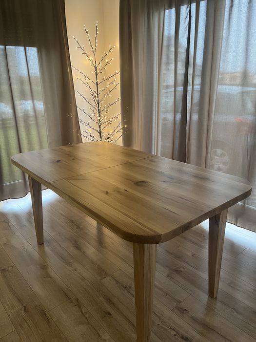 Stół dębowy Malkon lity stoły dębowe nowoczesne