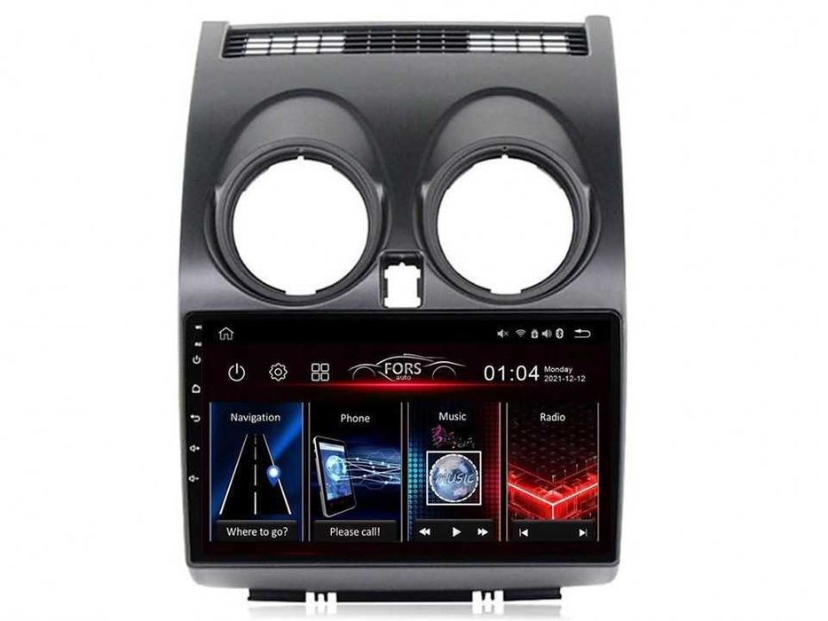 Radio samochodowe Android Nissan Qashqai (9") 2008.-2013