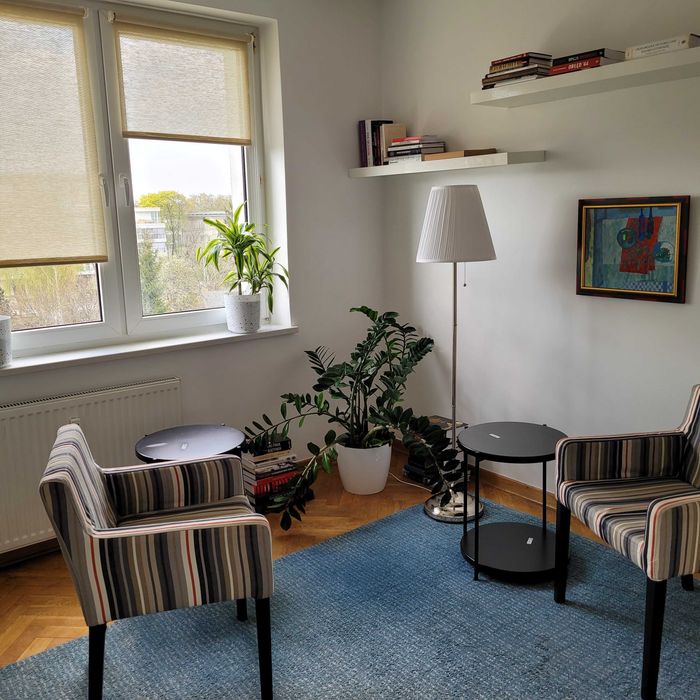 Gabinety dla psychologów, coach - godzinowo Centrum/Mokotów Wierzbno.