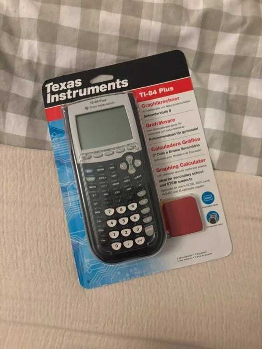 Calculadora gráfica ti 84 Plus nova