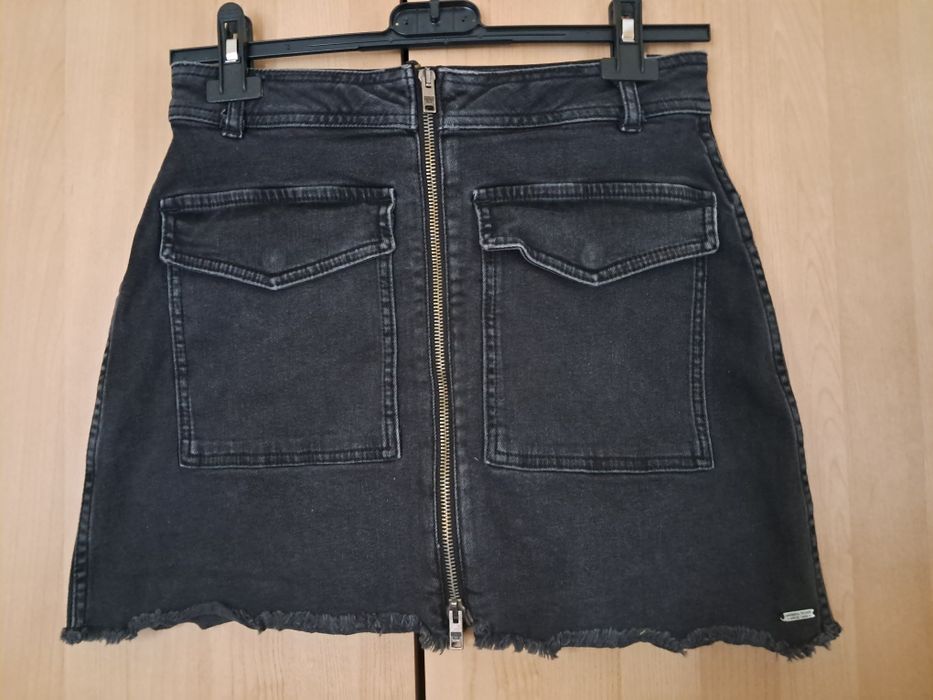 Czarna jeansowa spódniczka America Today rozmiar XS 98% bawełna