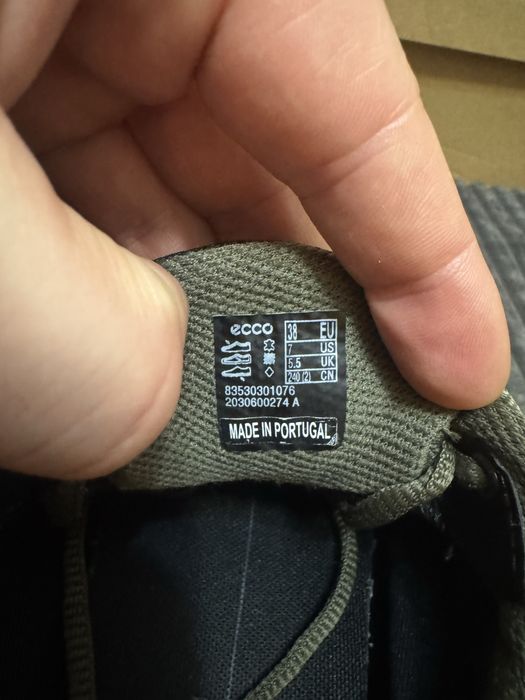 Шкіряні кросівки ECCO Exostride Gore-Tex 38(24,5см) оригінал