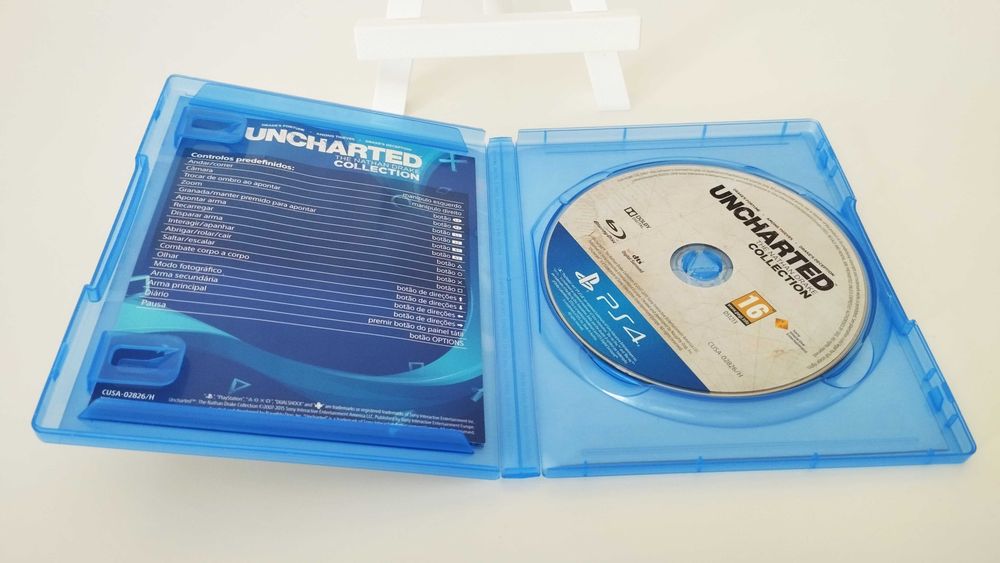 PS4 - Uncharted - Nathan Drake Collection - 3 jogos e 1