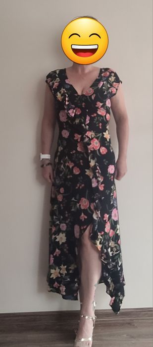 Letnia sukienka w kwiaty