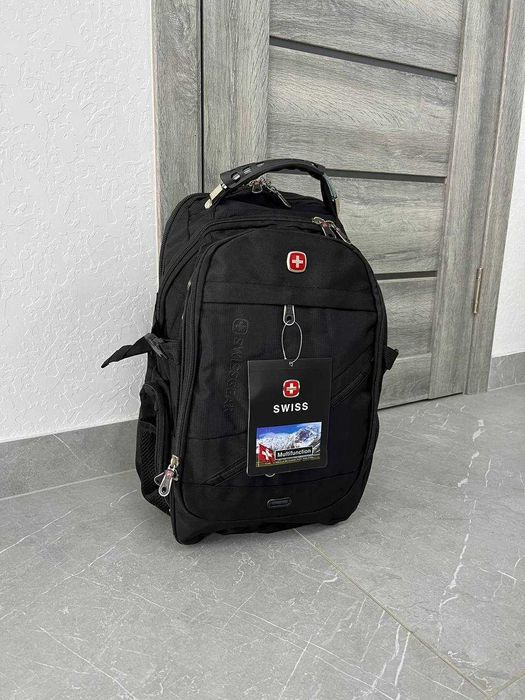 Швейцарский РЮКЗАК! Водостойкий и с отделением ноутбука. ПОРТФЕЛЬ.