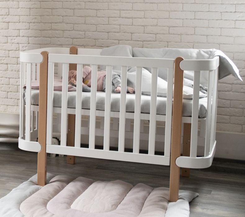 Ліжечко дитяче Верес Монако з маятником та матрацом