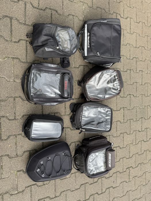 Torby motocyklowe na bak, wysyłka