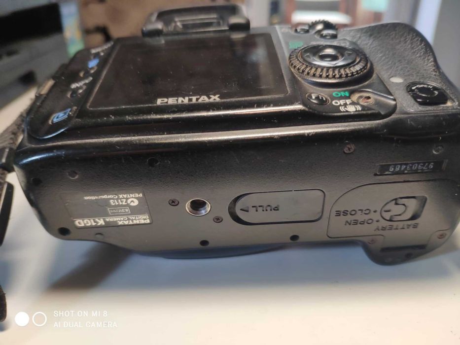 Pentax K10 AVARIADA máquina fotográfica reflex