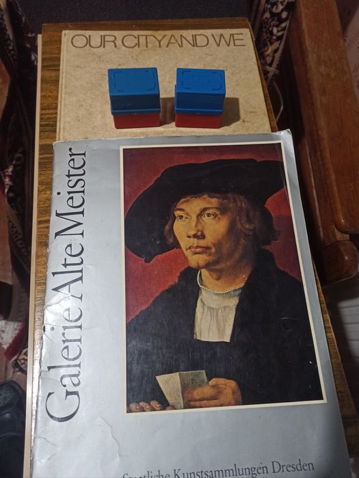 Набір листівок, слайдів, книга про Дрезден, все часів НДР