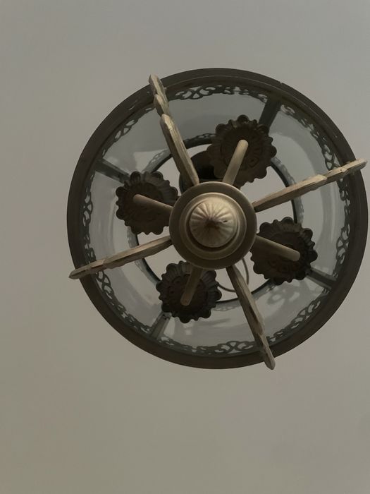 Lampa latarnia zyrandol