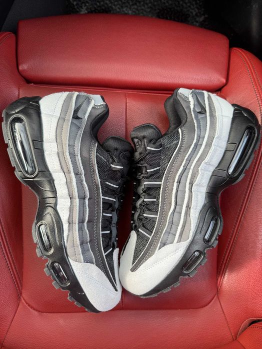 (БЕЗ ПЕРЕДОПЛАТИ)Nike Air Max 95 x CDG найк аір макс 95 сдж сірі