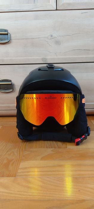 Kask Blizzard mega narciarski + gogle blizzard