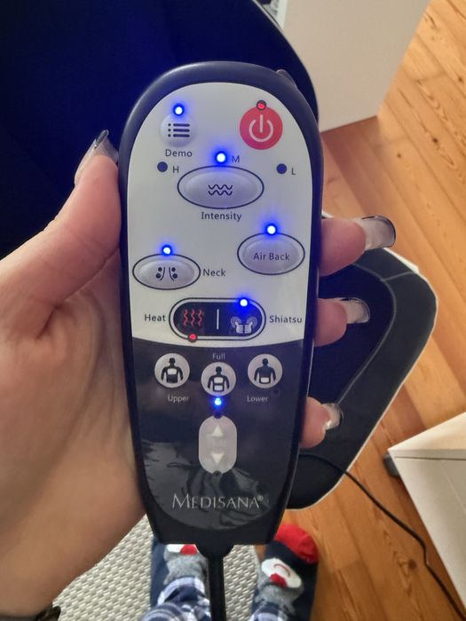 Capa de massagem Shiatsu Medisana PR-M90 – como nova