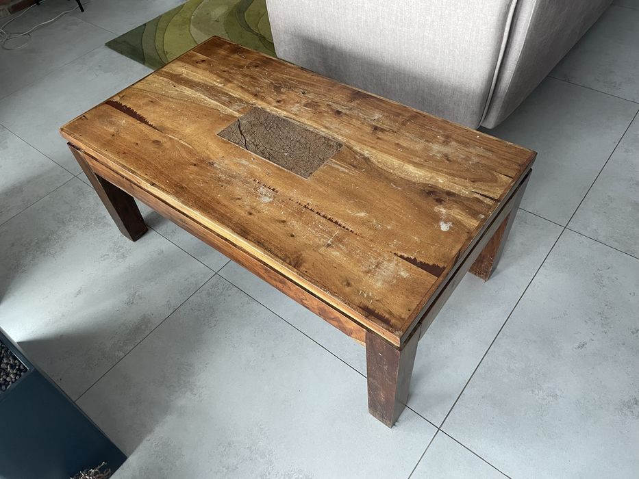 Stolik kawowy - silidne drewno, antyk vintage
