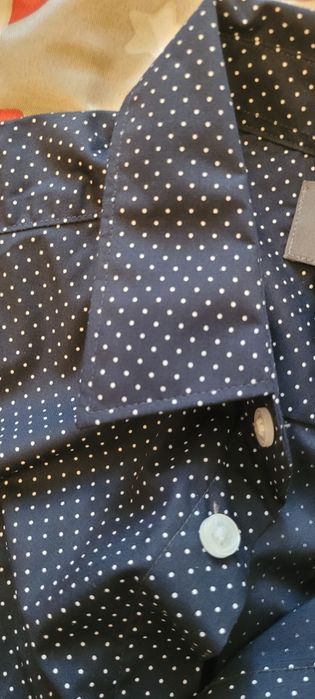 Koszula męska granatowa