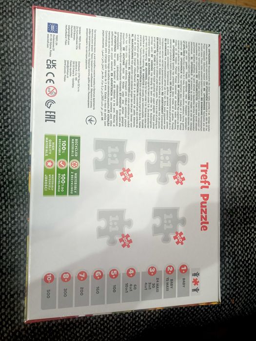 Puzzle trefl dinozaury 160