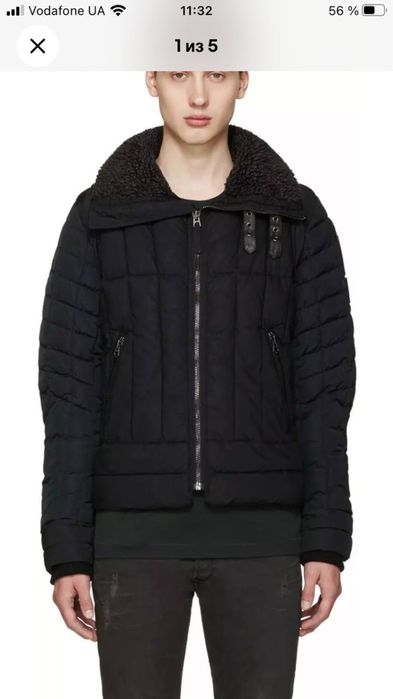 Мужская черная куртка Diesel W-Frankie