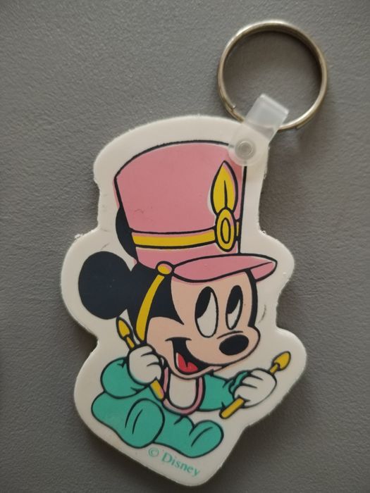 5 Porta-chaves Disney anos 80