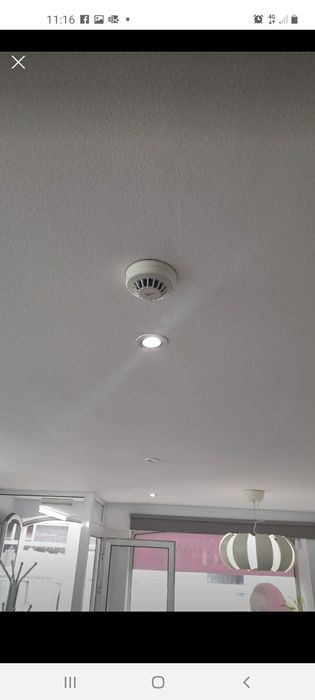 Equipamento de incendio para loja