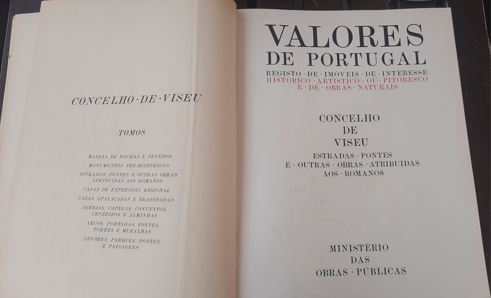 Valores de portugal concelho de Viseu