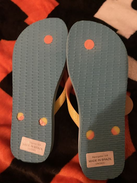 Japonki Havaianas SMILEY" r. 37/38 • Nowy z metka