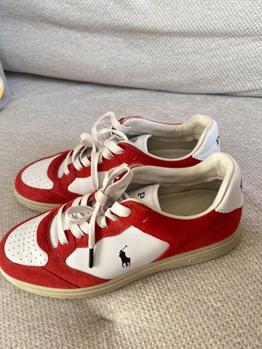 buty sportowe damskie sneakersy Polo Ralph Lauren 39 adidasy skóra