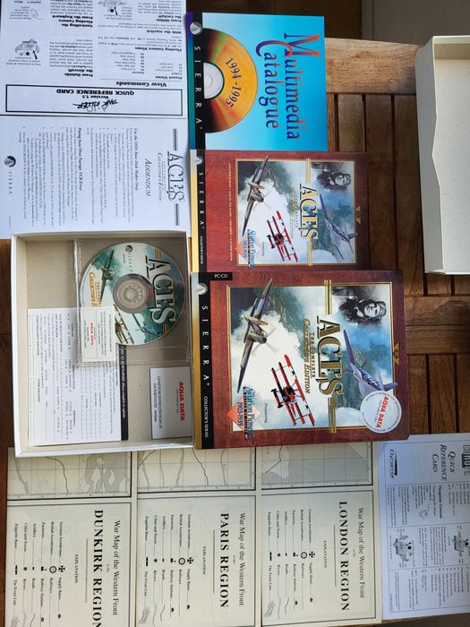 PC Game Big Box ACES The Complete Collector's Edition - Complete64741087767938122