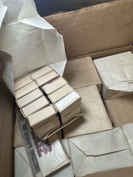 Zabytkowe zapałki CAŁY 600 szt. KARTON! nowe zapakowane PRL ZSRR