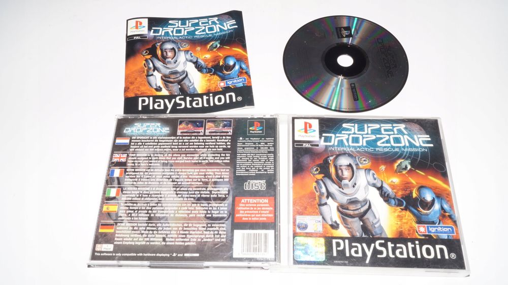 Super Dropzone Intergalactic Rescue Mission (Psx)