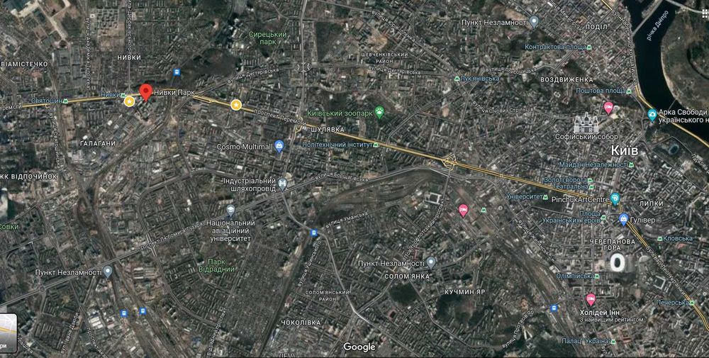 #86V4 Квартира оренда посуточно / подобово м Нивки, Святошин ЖК Нивки