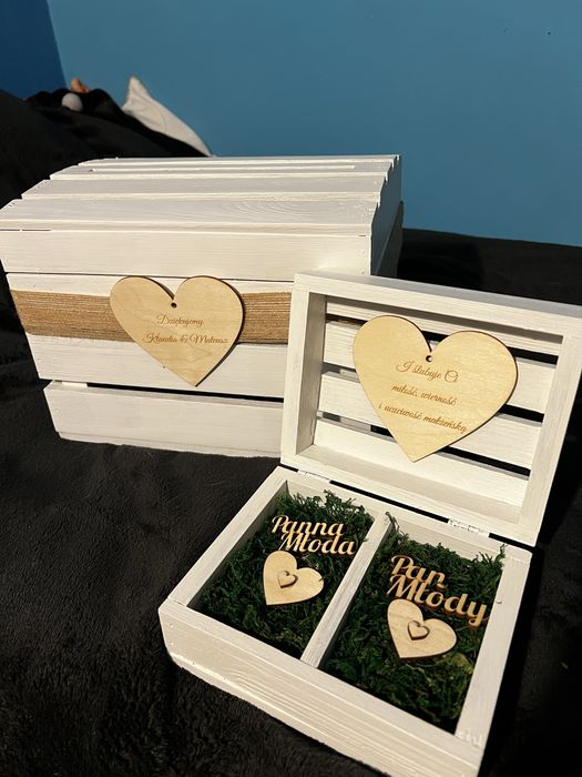 Skrzyneczki ślubne