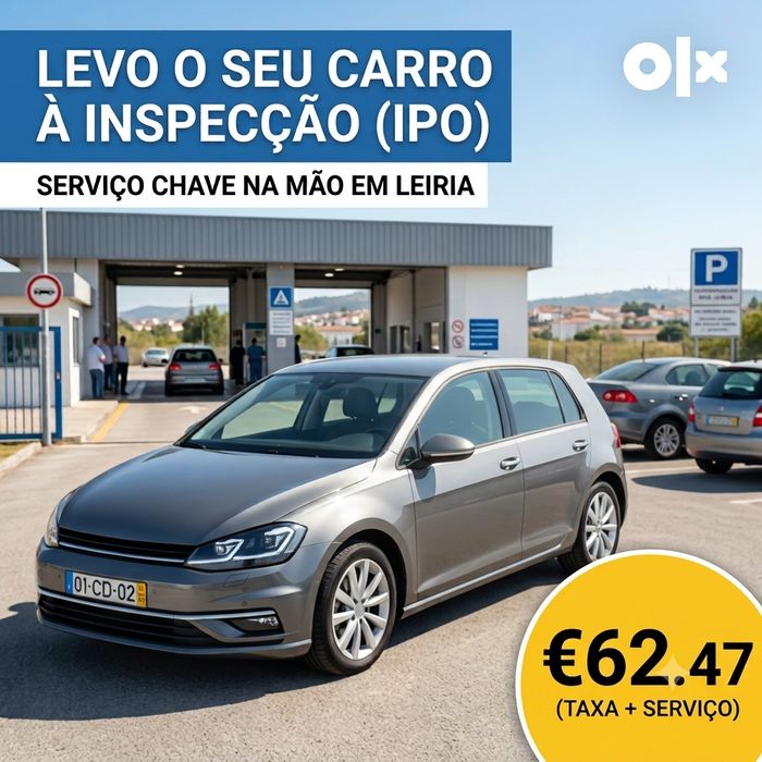 Levo o seu carro à Inspeção (IPO) por si | Serviço Chave na Mão