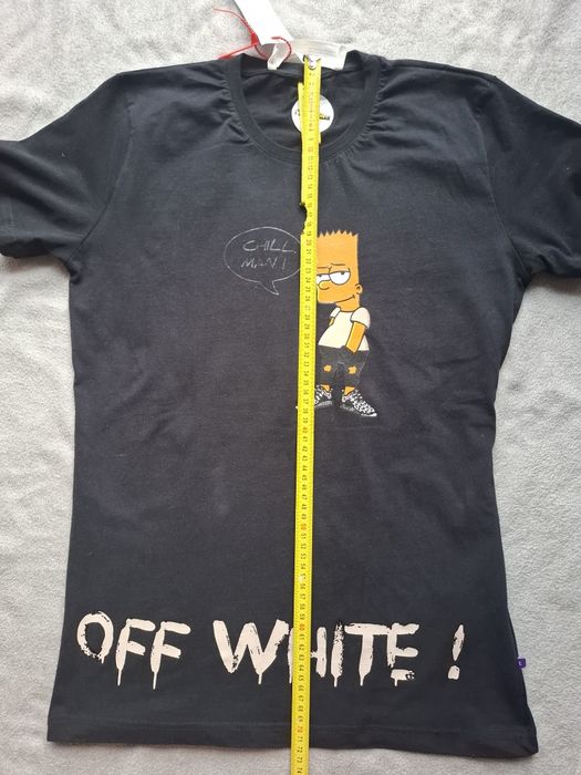 Koszulka Off White Bart Simpson