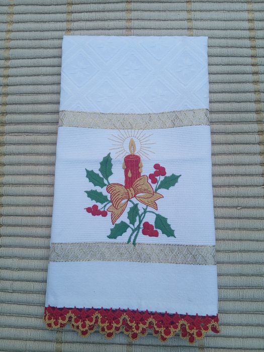 Panos de decoração com croché