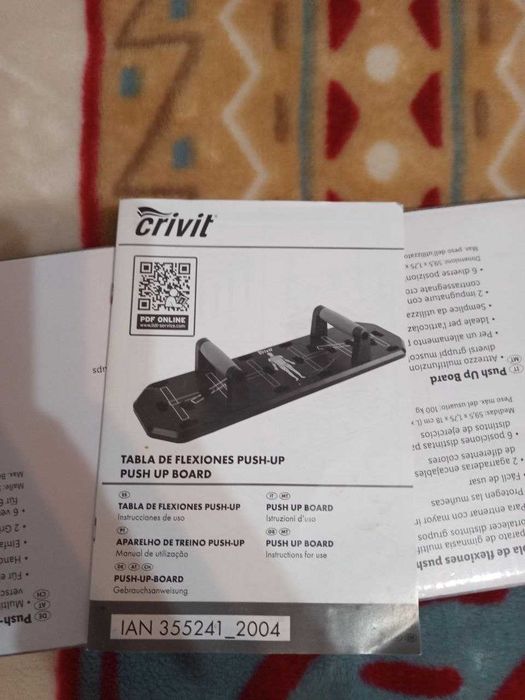 CRIVIT Push Up Board