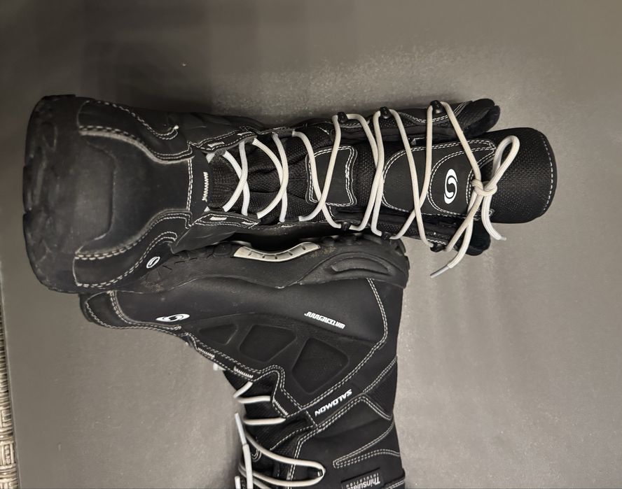 Salomon - zimowe wysokie buty (jak nowe)