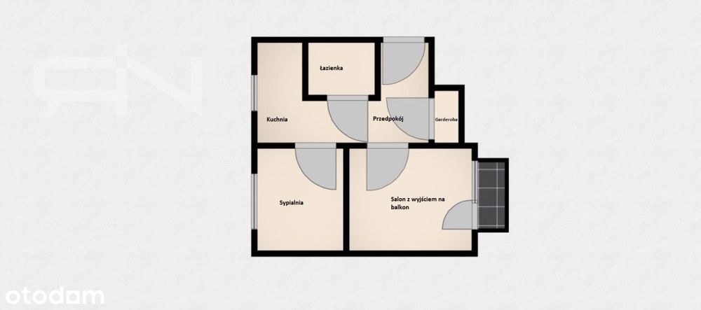 Wrzeszcz | 2 oddzielne pokoje | Balkon | Od zaraz - Widok 2